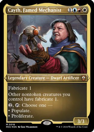 Cayth, Famed Mechanist (Foil Etched) (M3C-018) - [Commander: Modern Horizons 3] Foil - Trinity Hobby