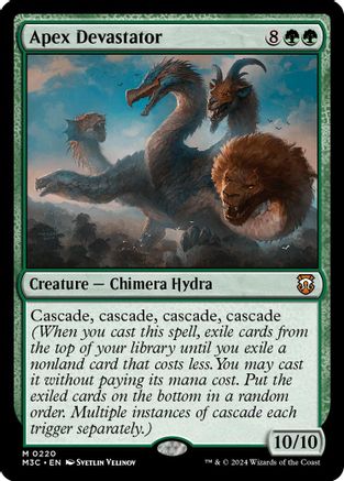 Apex Devastator (Ripple Foil) (M3C-220) - [Commander: Modern Horizons 3] Foil - Trinity Hobby