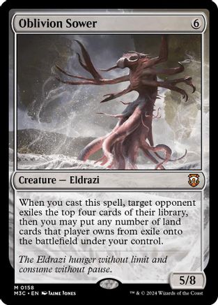 Oblivion Sower (Ripple Foil) (M3C-158) - [Commander: Modern Horizons 3] Foil - Trinity Hobby