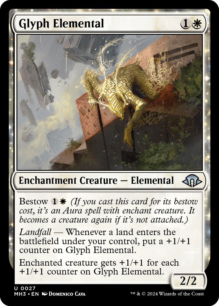 Glyph Elemental [Modern Horizons 3] - Trinity Hobby