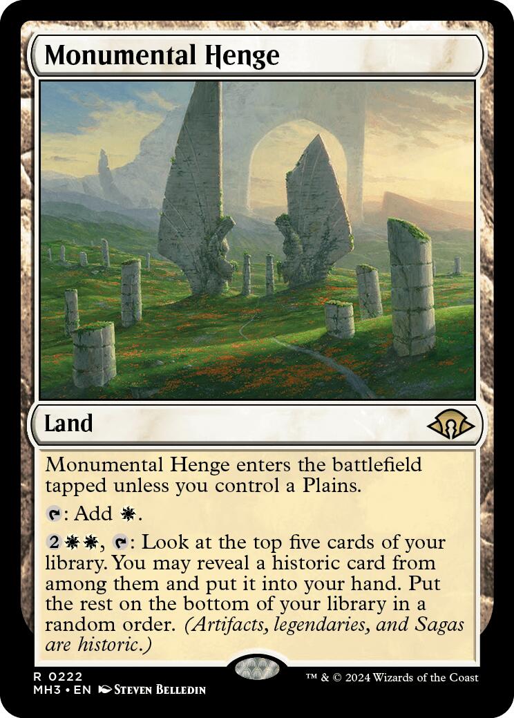 Monumental Henge [Modern Horizons 3] - Trinity Hobby