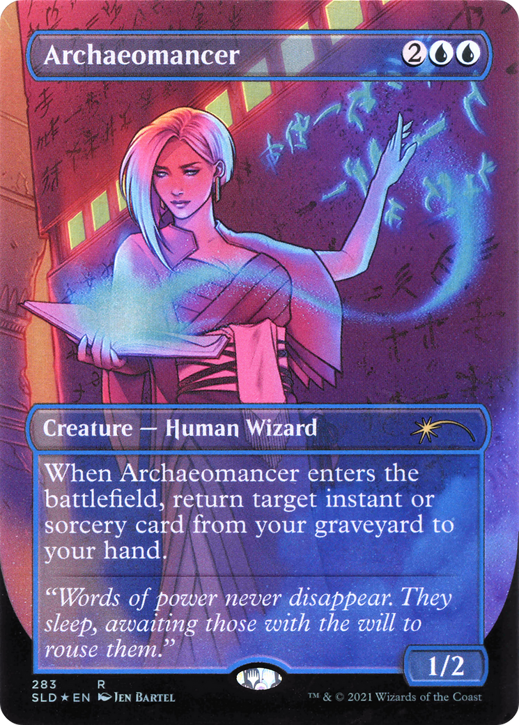 Archaeomancer (Borderless) [Secret Lair Drop Series] - Trinity Hobby