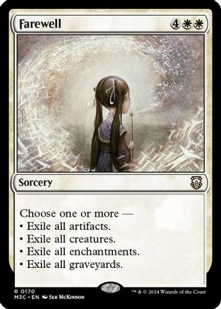 Farewell (Ripple Foil) (M3C-170) - [Commander: Modern Horizons 3] Foil - Trinity Hobby