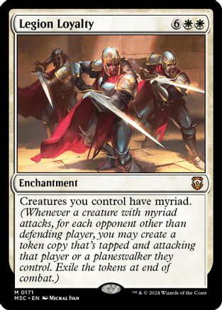 Legion Loyalty (Ripple Foil) (M3C-171) - [Commander: Modern Horizons 3] Foil - Trinity Hobby