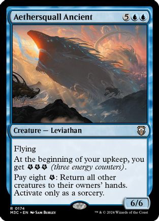 Aethersquall Ancient (Ripple Foil)  [Foil]  (M3C-174) - [Modern Horizons 3 Commander] - Trinity Hobby