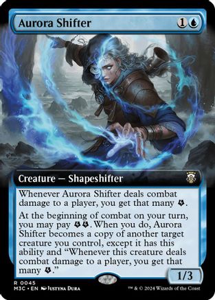 Aurora Shifter (Extended Art) (Ripple Foil) (M3C-045) - [Commander: Modern Horizons 3] Foil - Trinity Hobby