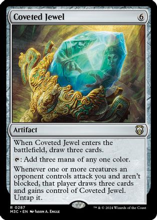 Coveted Jewel (Ripple Foil)  [Foil]  (M3C-287) - [Commander: Modern Horizons 3] - Trinity Hobby