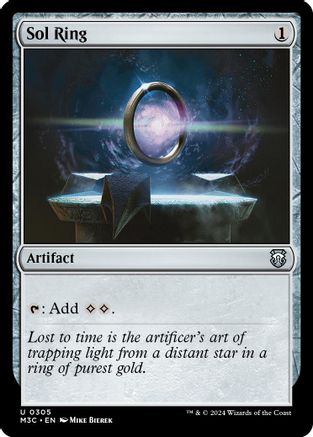 Sol Ring (Ripple Foil) (M3C-305) - [Commander: Modern Horizons 3] Foil - Trinity Hobby