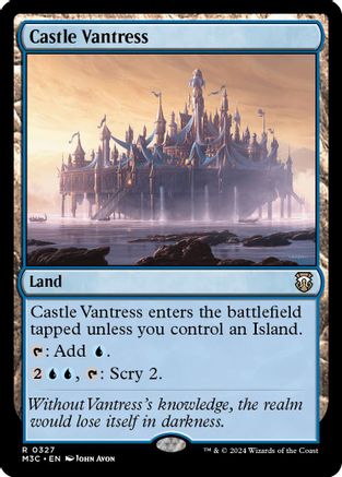Castle Vantress (Ripple Foil) (M3C-327) - [Commander: Modern Horizons 3] Foil - Trinity Hobby