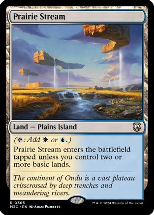 Prairie Stream (Ripple Foil)  [Foil]  (M3C-365) - [Modern Horizons 3 Commander] - Trinity Hobby