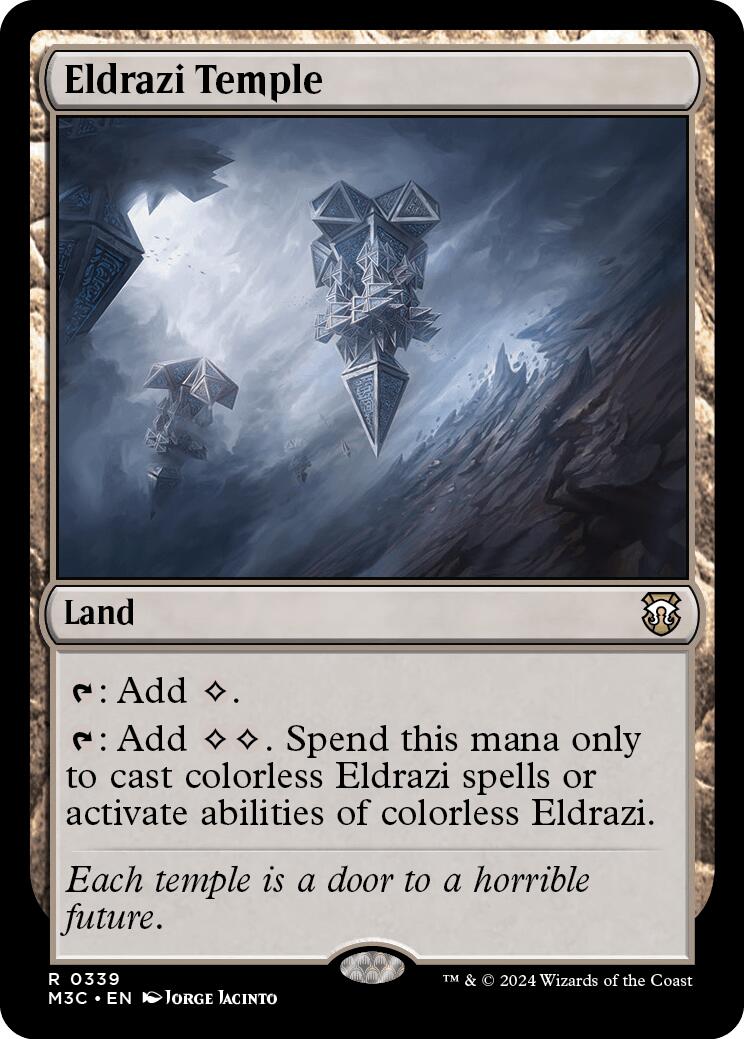 Eldrazi Temple [Modern Horizons 3 Commander] - Trinity Hobby