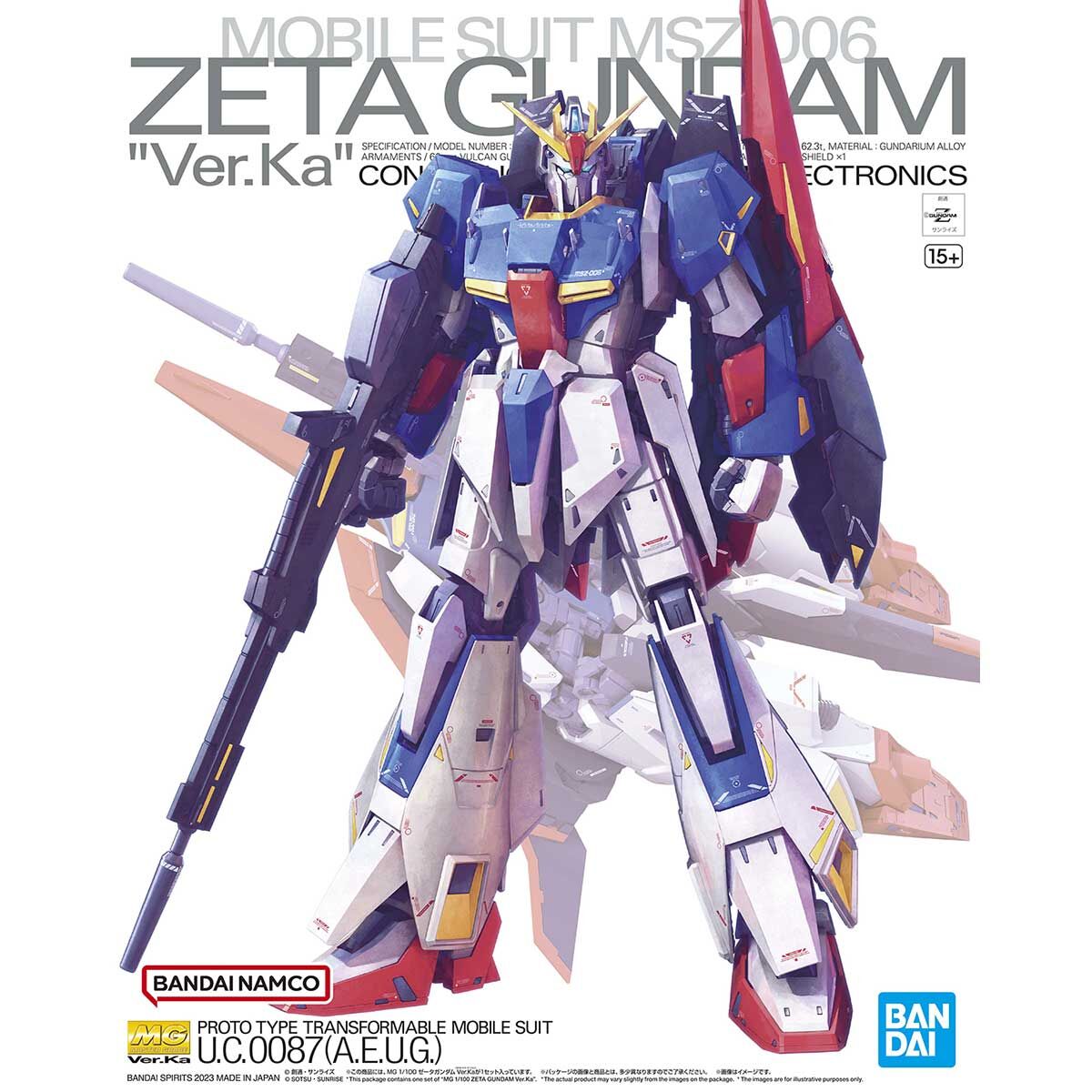 MG 1/100 ZETA GUNDAM Ver.Ka - Trinity Hobby