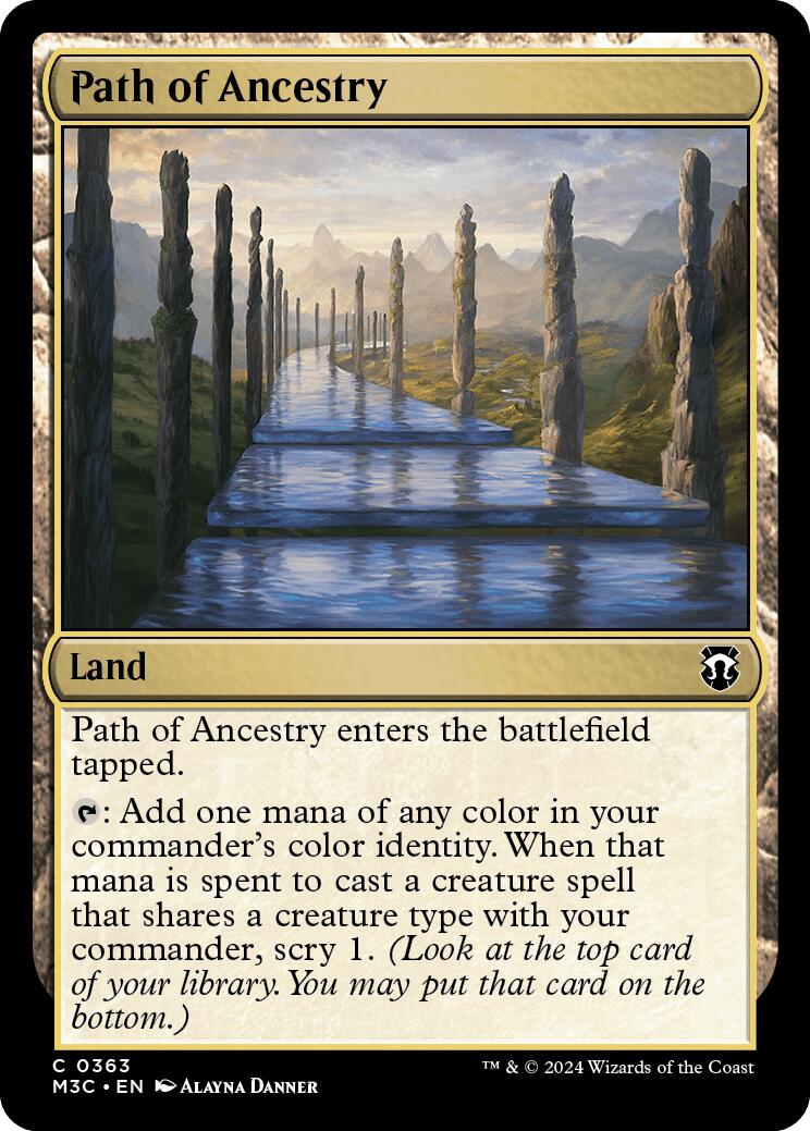 Path of Ancestry [Modern Horizons 3 Commander] - Trinity Hobby
