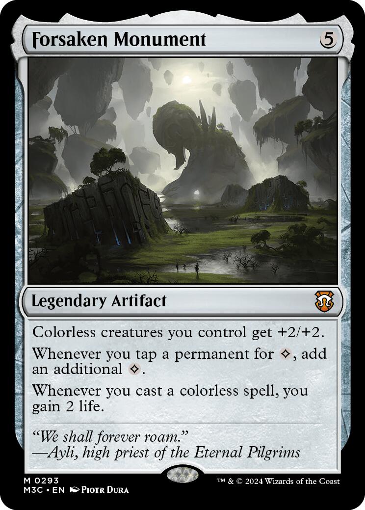 Forsaken Monument [Modern Horizons 3 Commander] - Trinity Hobby
