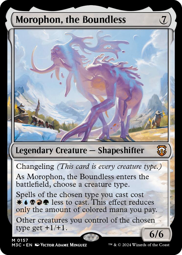 Morophon, the Boundless [Modern Horizons 3 Commander] - Trinity Hobby