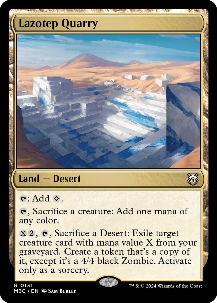 Lazotep Quarry [Modern Horizons 3 Commander] - Trinity Hobby