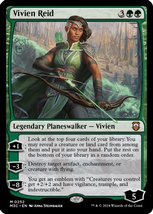 Vivien Reid (Ripple Foil)  [Foil]  (M3C-252) - [Modern Horizons 3 Commander] - Trinity Hobby