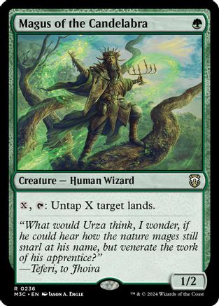 Magus of the Candelabra (Ripple Foil) (M3C-236) - [Commander: Modern Horizons 3] Foil - Trinity Hobby