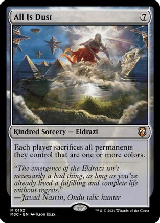 All Is Dust (Ripple Foil) (M3C-152) - [Commander: Modern Horizons 3] Foil - Trinity Hobby