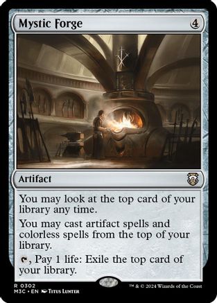 Mystic Forge (Ripple Foil) (M3C-302) - [Commander: Modern Horizons 3] Foil - Trinity Hobby