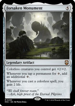 Forsaken Monument (Ripple Foil) (M3C-293) - [Commander: Modern Horizons 3] Foil - Trinity Hobby