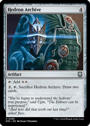 Hedron Archive (Ripple Foil) (M3C-295) - [Commander: Modern Horizons 3] Foil - Trinity Hobby