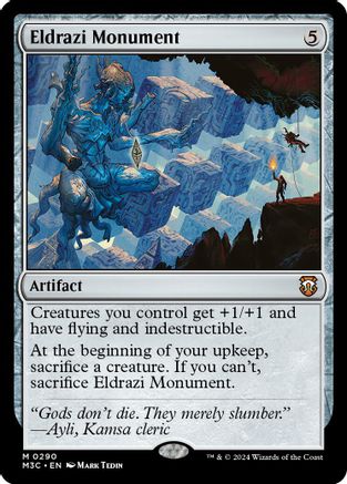 Eldrazi Monument (Ripple Foil) (M3C-290) - [Commander: Modern Horizons 3] Foil - Trinity Hobby