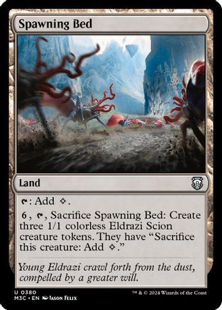 Spawning Bed (Ripple Foil) (M3C-380) - [Commander: Modern Horizons 3] Foil - Trinity Hobby