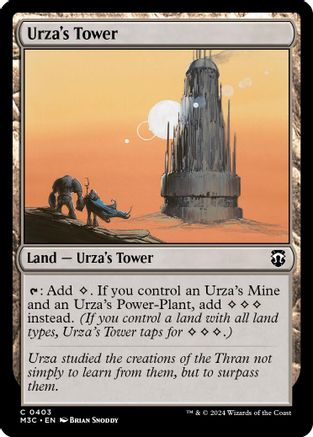 Urza's Tower (Ripple Foil) (M3C-403) - [Commander: Modern Horizons 3] Foil - Trinity Hobby