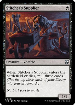 Stitcher's Supplier (Ripple Foil) (M3C-204) - [Commander: Modern Horizons 3] Foil - Trinity Hobby