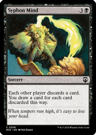 Syphon Mind (Ripple Foil) (M3C-206) - [Commander: Modern Horizons 3] Foil - Trinity Hobby