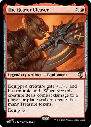 The Reaver Cleaver (Ripple Foil) (M3C-217) - [Commander: Modern Horizons 3] Foil - Trinity Hobby