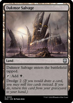 Dakmor Salvage (Ripple Foil) (M3C-333) - [Commander: Modern Horizons 3] Foil - Trinity Hobby