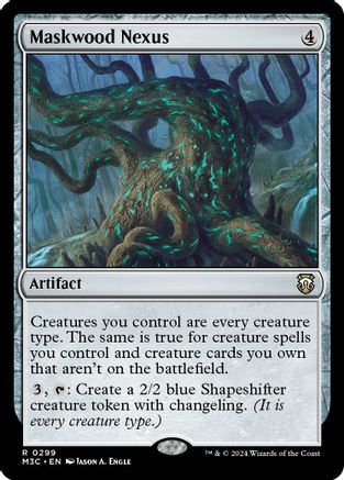 Maskwood Nexus (Ripple Foil) (M3C-299) - [Commander: Modern Horizons 3] Foil - Trinity Hobby