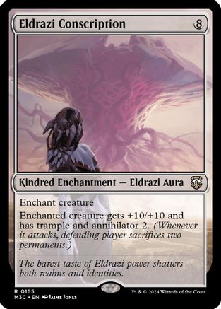 Eldrazi Conscription (Ripple Foil) (M3C-155) - [Commander: Modern Horizons 3] Foil - Trinity Hobby