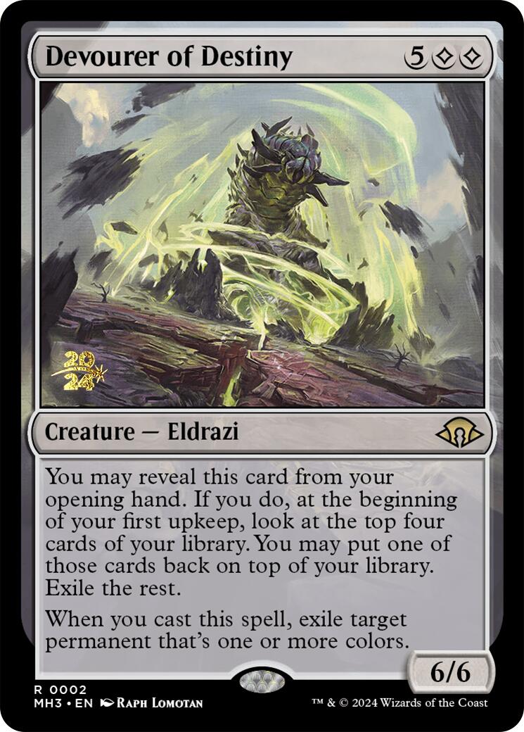 Devourer of Destiny [Modern Horizons 3 Prerelease Promos] - Trinity Hobby
