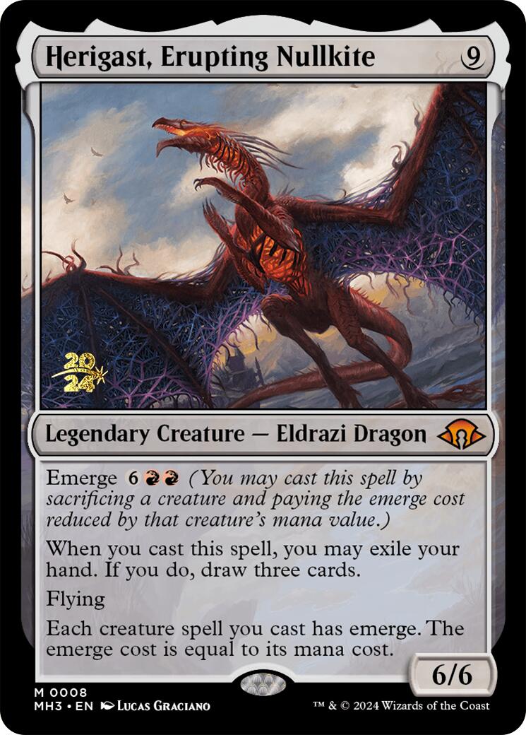Herigast, Erupting Nullkite [Modern Horizons 3 Prerelease Promos] - Trinity Hobby