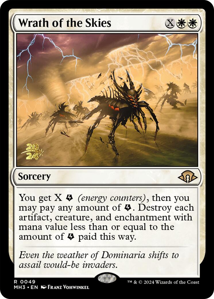 Wrath of the Skies [Modern Horizons 3 Prerelease Promos] - Trinity Hobby
