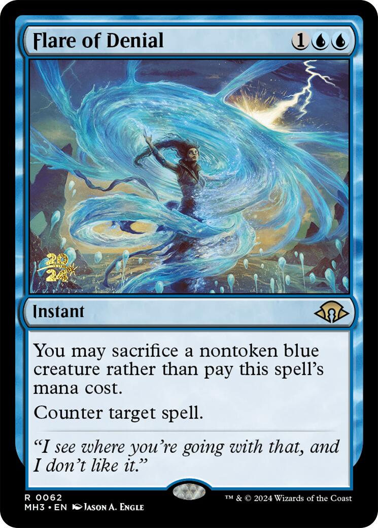 Flare of Denial [Modern Horizons 3 Prerelease Promos] - Trinity Hobby