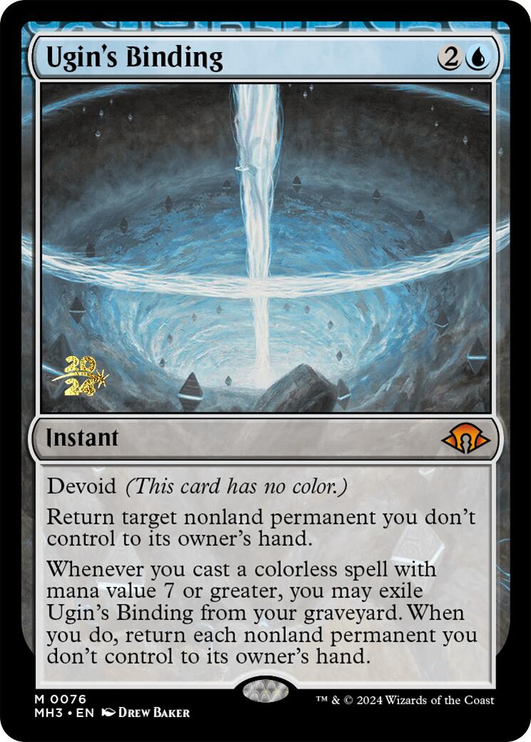 Ugin's Binding [Modern Horizons 3 Prerelease Promos] - Trinity Hobby