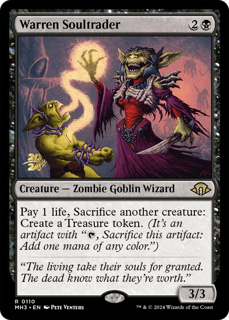 Warren Soultrader [Modern Horizons 3 Prerelease Promos] - Trinity Hobby