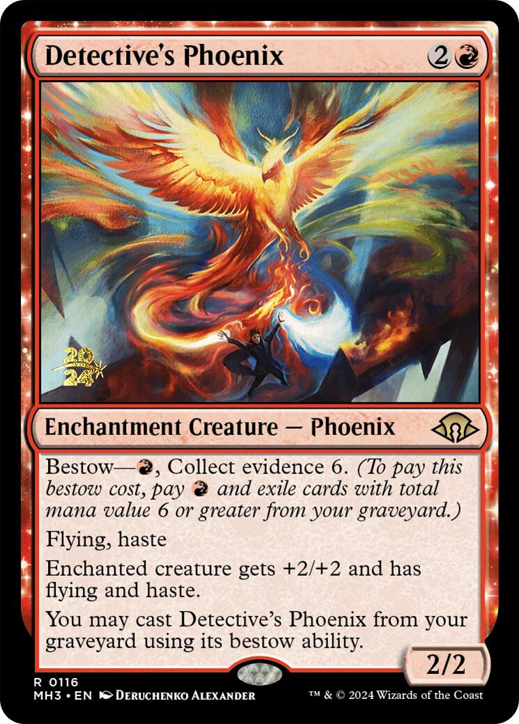 Detective's Phoenix [Modern Horizons 3 Prerelease Promos] - Trinity Hobby
