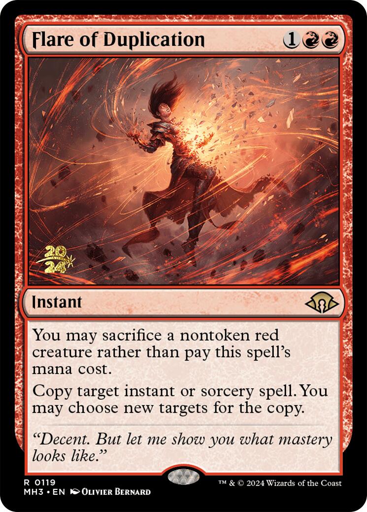 Flare of Duplication [Modern Horizons 3 Prerelease Promos] - Trinity Hobby