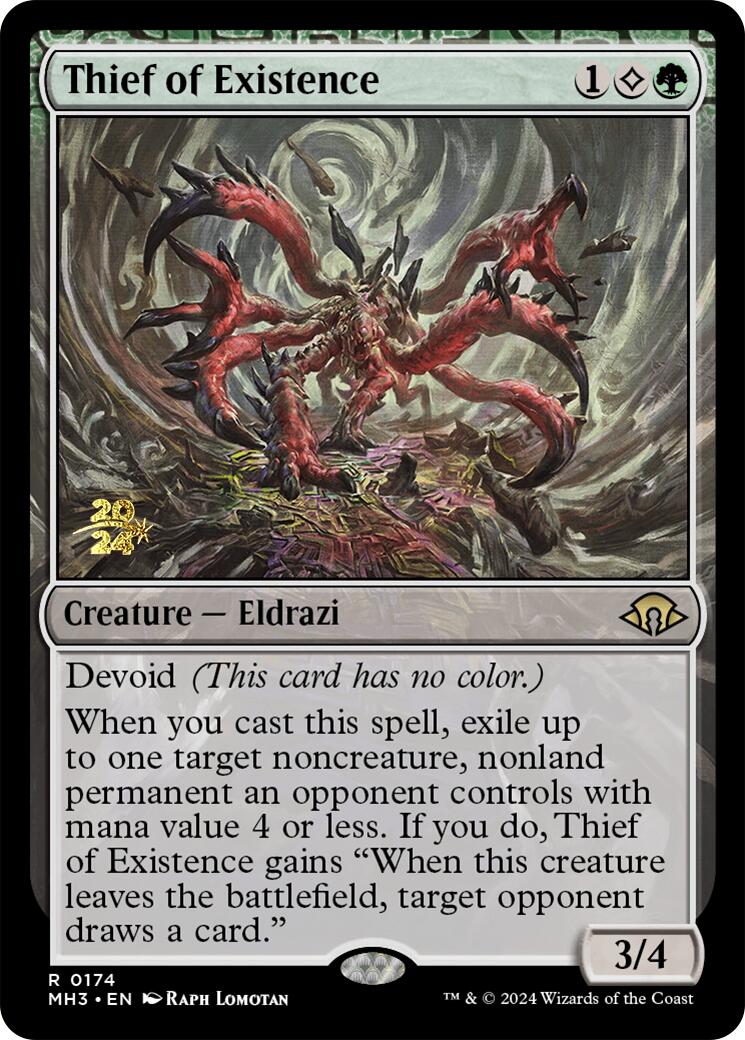 Thief of Existence [Modern Horizons 3 Prerelease Promos] - Trinity Hobby
