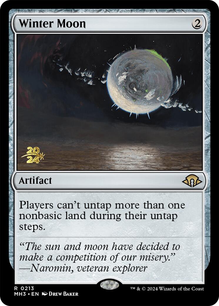 Winter Moon [Modern Horizons 3 Prerelease Promos] - Trinity Hobby