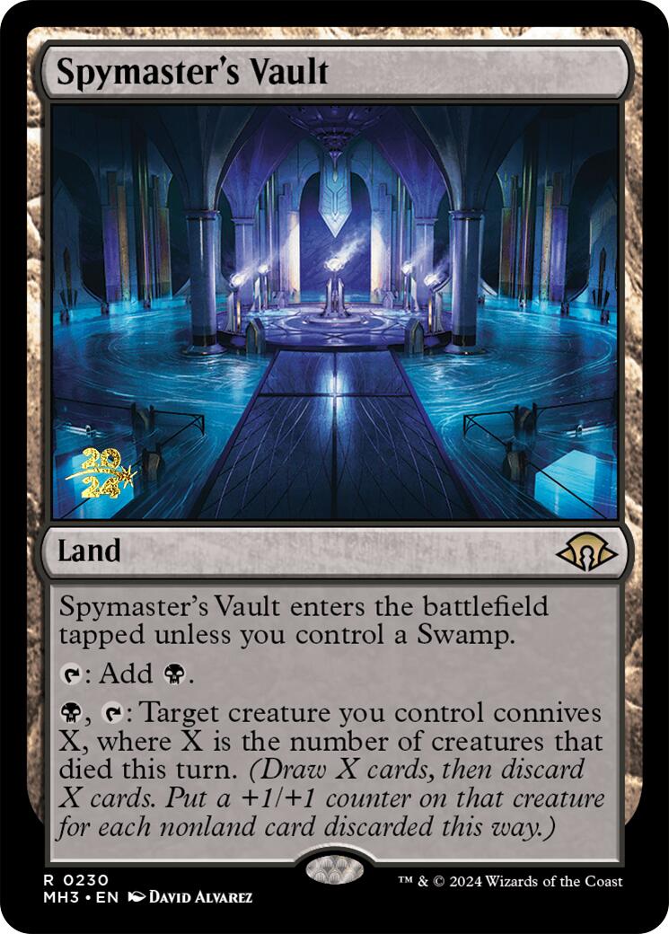 Spymaster's Vault [Modern Horizons 3 Prerelease Promos] - Trinity Hobby