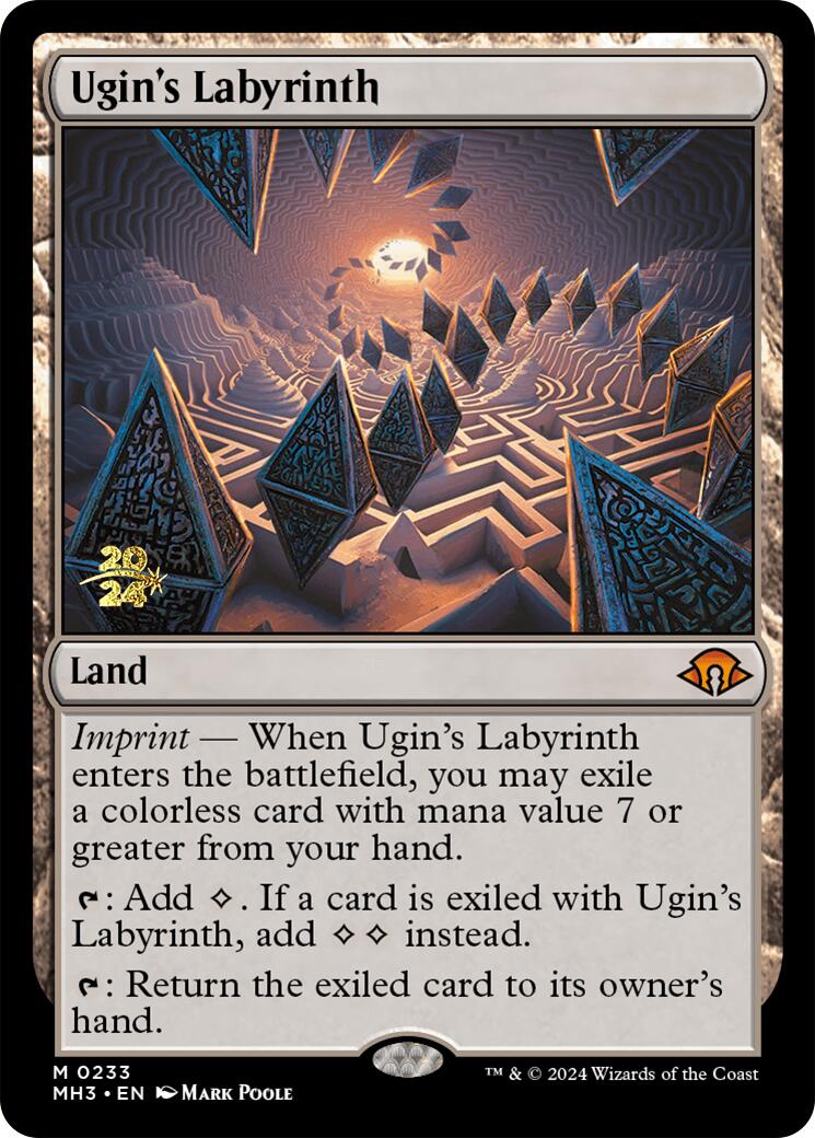 Ugin's Labyrinth [Modern Horizons 3 Prerelease Promos] - Trinity Hobby