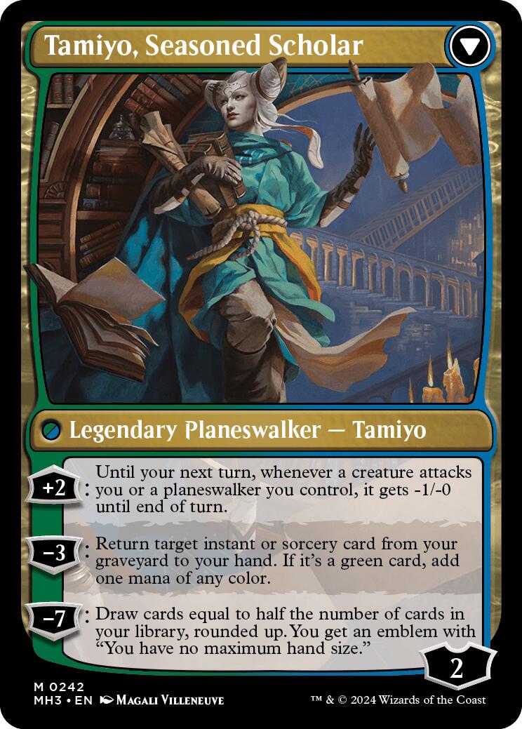 Tamiyo, Inquisitive Student [Modern Horizons 3 Prerelease Promos] - Trinity Hobby