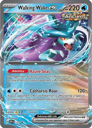 Walking Wake ex (127) [Scarlet & Violet: Black Star Promos] - Trinity Hobby