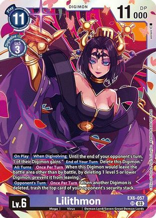 Lilithmon [EX6-057] [Infernal Ascension] - Trinity Hobby